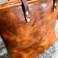 Medium Tote in Maple Glazed Bison Leather