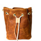 Emery Drawstring Bucket in Timber