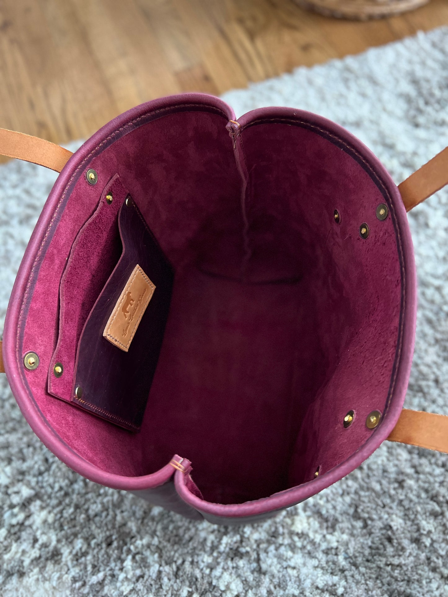 Classic Tote in Purple Kodiak