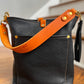 Bennett Bucket in Black Kodiak
