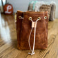 Emery Drawstring Bucket in Timber