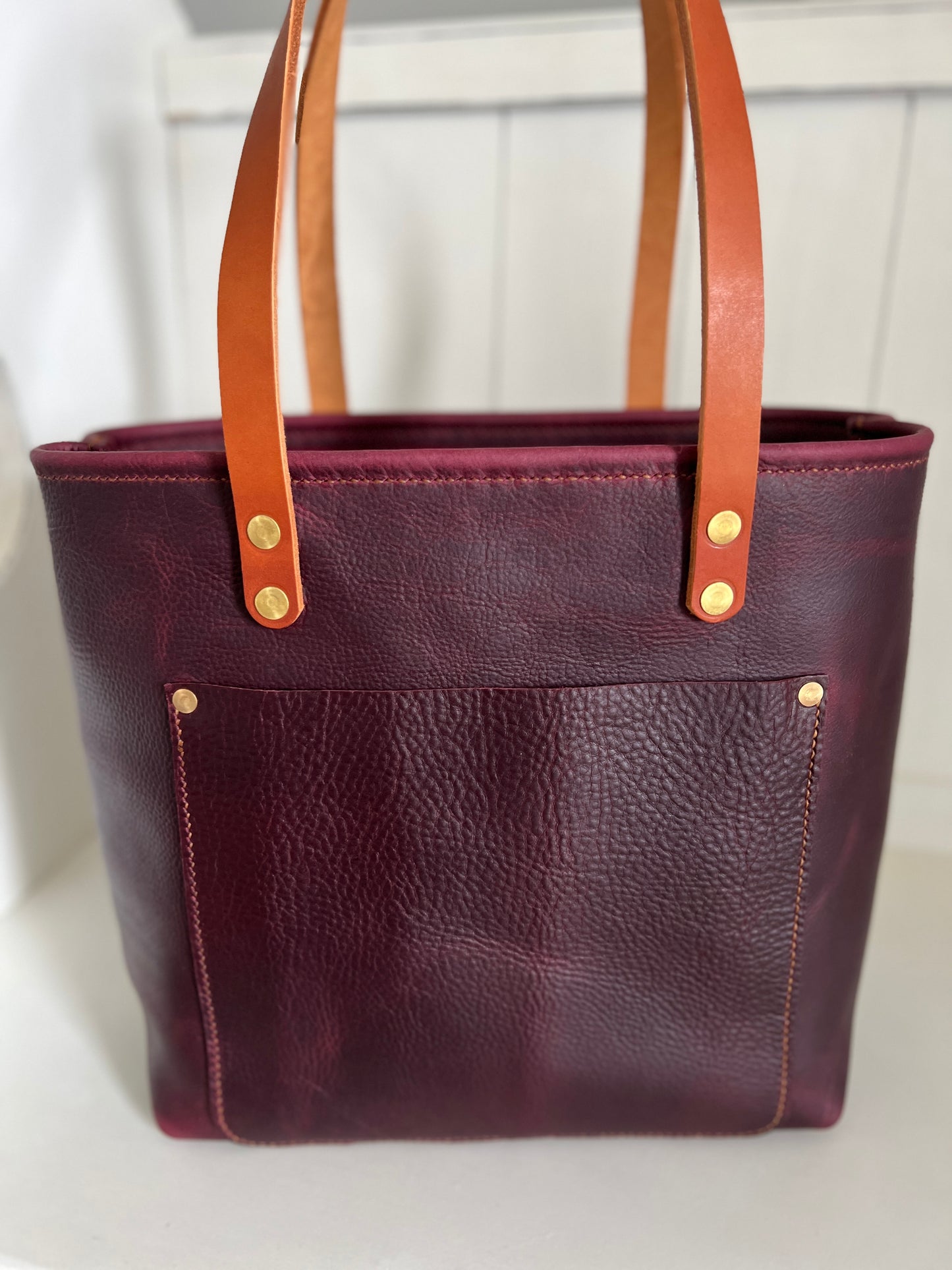 Classic Tote in Purple Kodiak