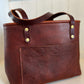 East-West Shopper in New Cognac