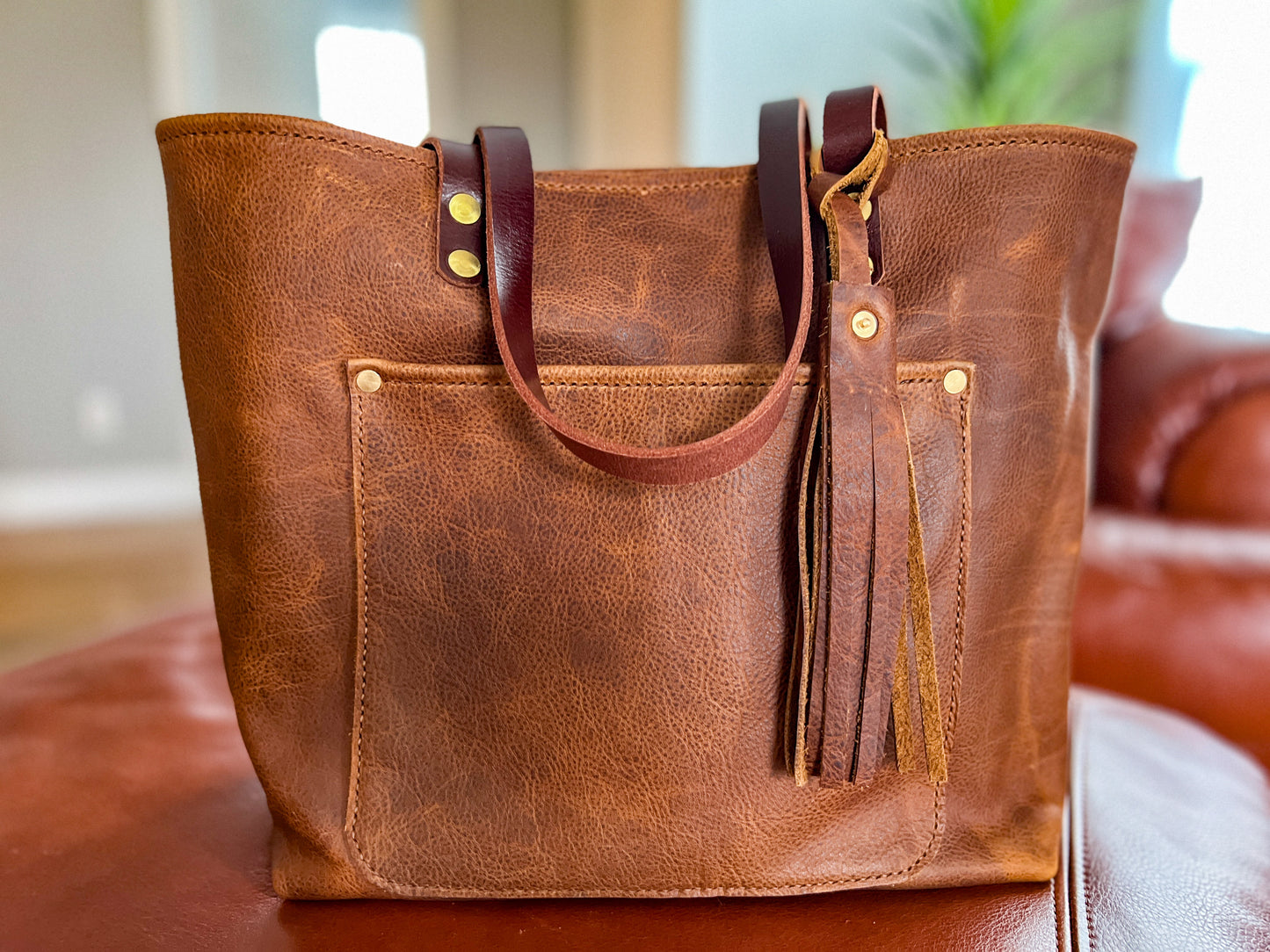 Medium Tote in Timber