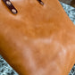 Full Grain Veg Tan Classic Tote in Premium Saddle