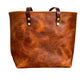 Medium Tote in Maple Glazed Bison Leather