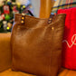Tall Tote in English Tan