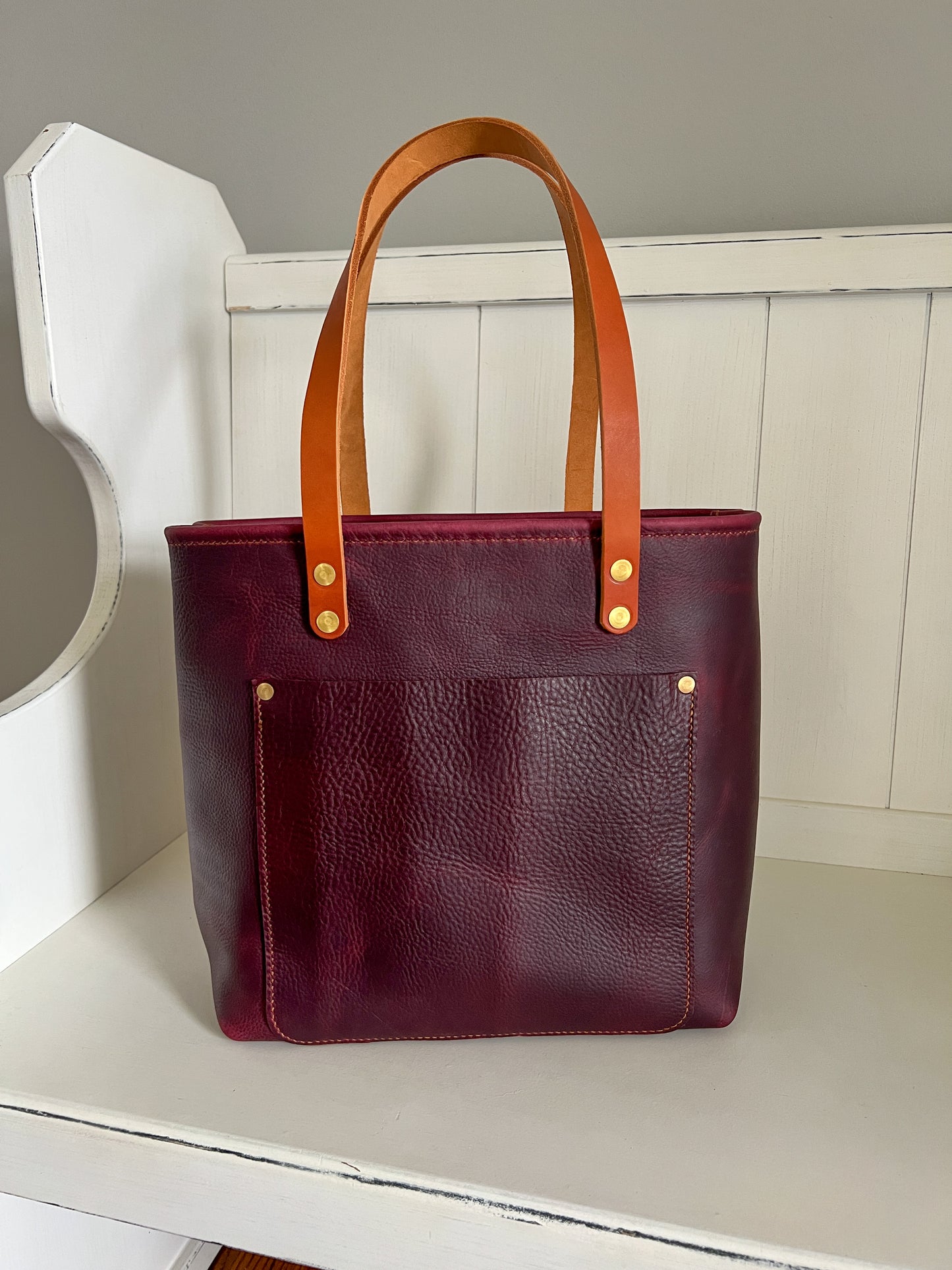 Classic Tote in Purple Kodiak