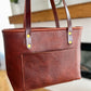 East-West Shopper in New Cognac