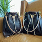 Emery Drawstring Bucket in Mocha