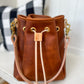 Emery Drawstring Bucket in Cider