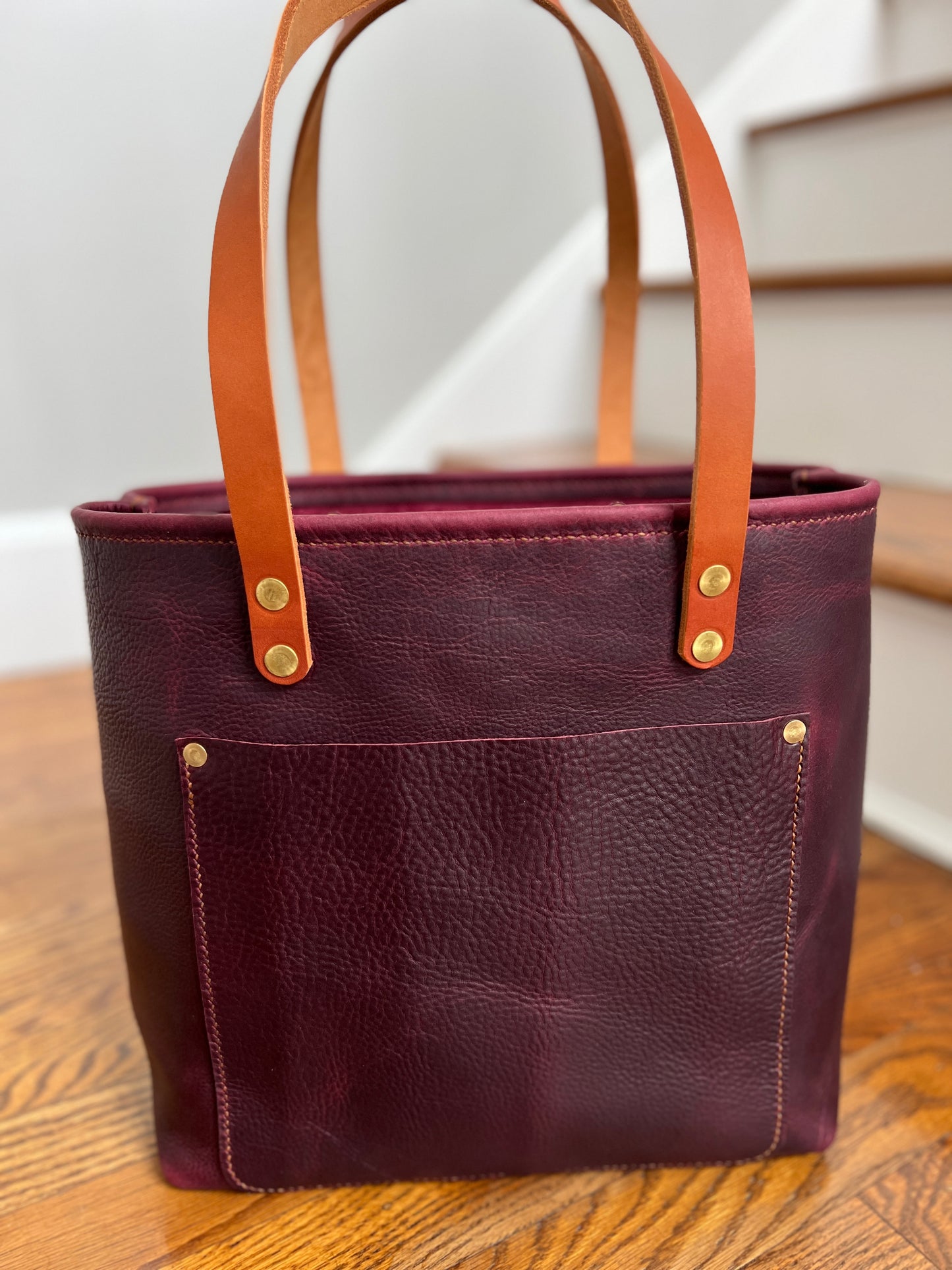 Classic Tote in Purple Kodiak