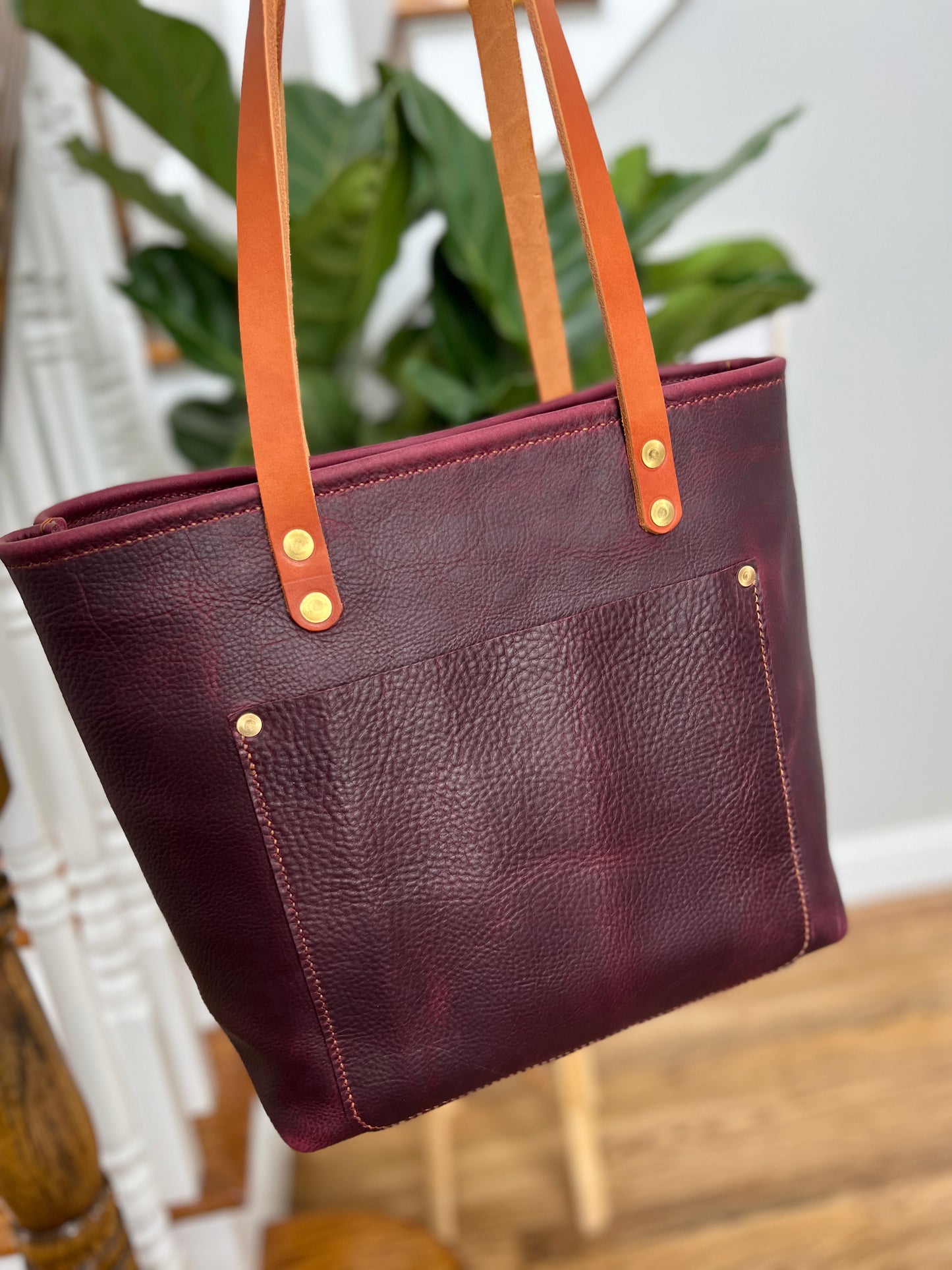 Classic Tote in Purple Kodiak