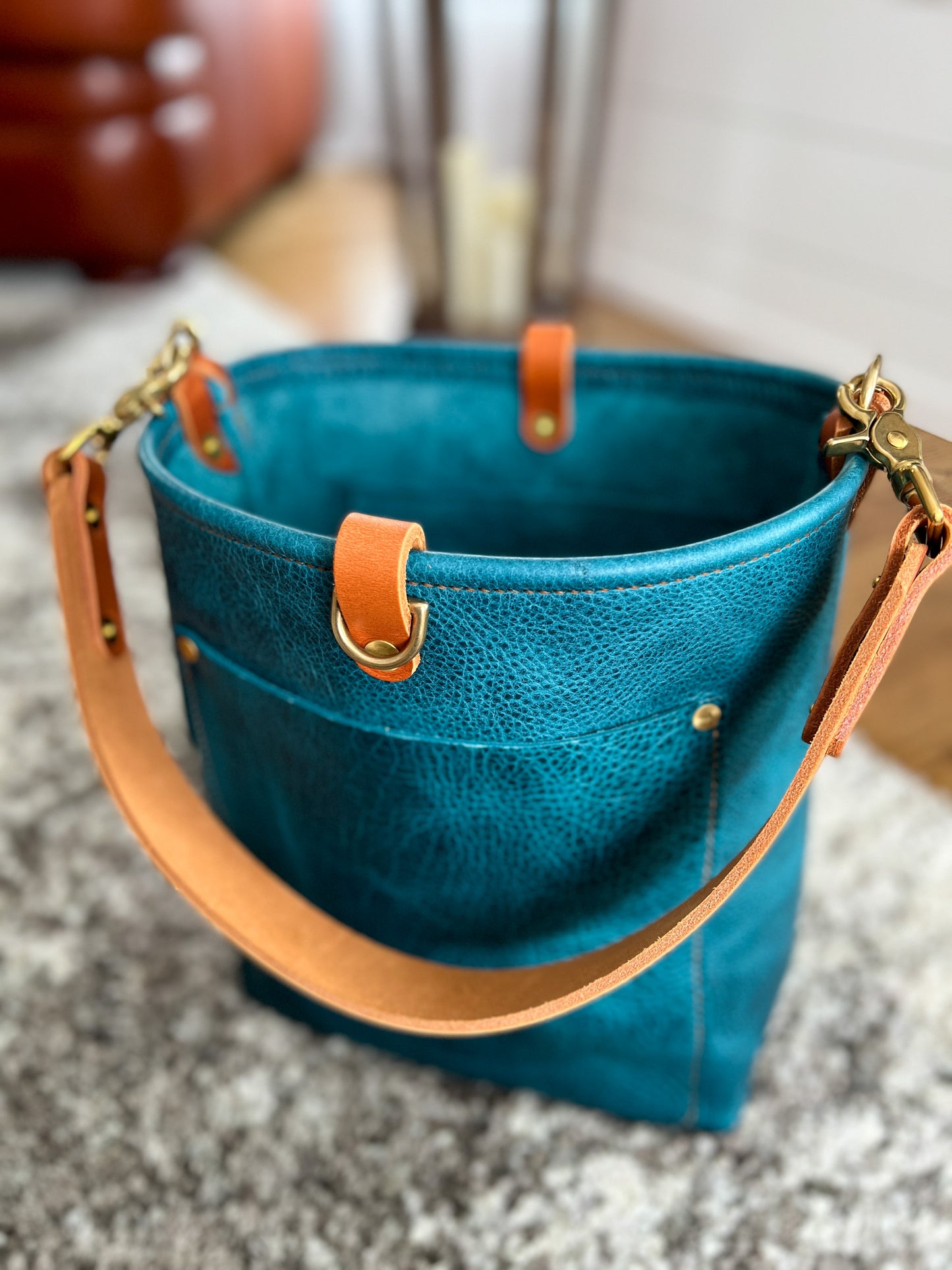 Bennett Bucket in Blue Moon Bison