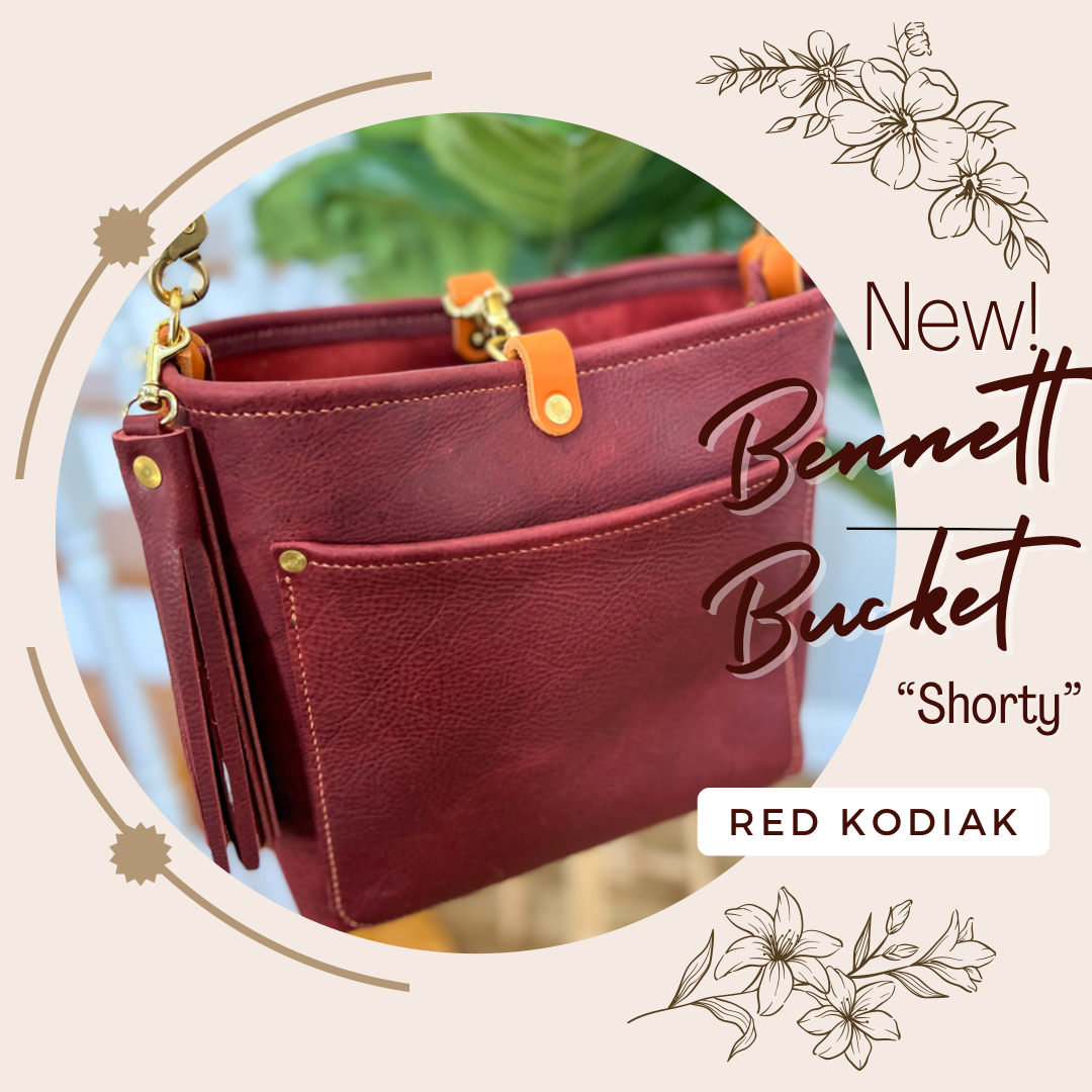 Bennett Bucket “shorty” in Red Kodiak