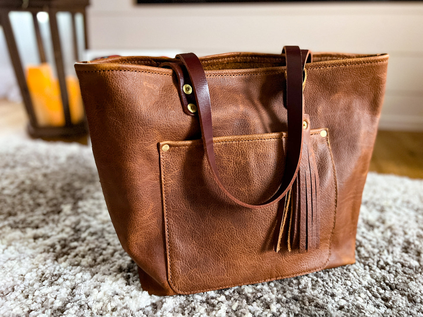 Medium Tote in Timber