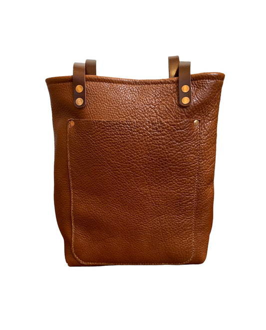 Tall Tote in English Tan