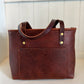 East-West Shopper in New Cognac