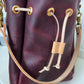 Emery Drawstring Bucket in Purple Kodiak