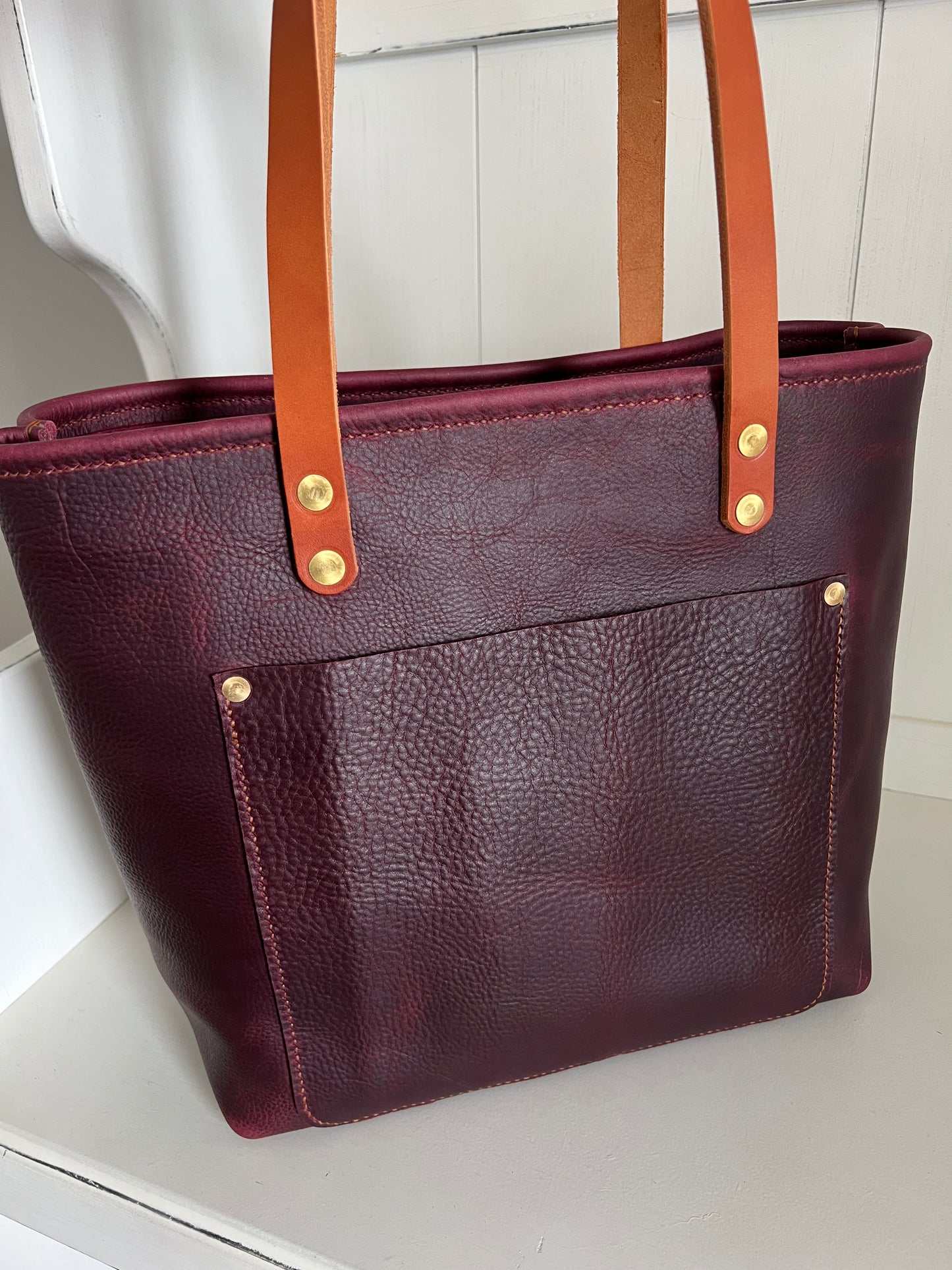 Classic Tote in Purple Kodiak