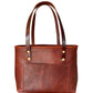 East-West Shopper in New Cognac