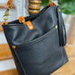 Bennett Bucket in Black Kodiak