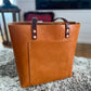 Full Grain Veg Tan Classic Tote in Premium Saddle