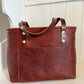 East-West Shopper in New Cognac