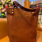 Tall Tote in English Tan